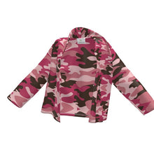 Load image into Gallery viewer, Pink Camouflage Wrap Blazer by The Photo Access