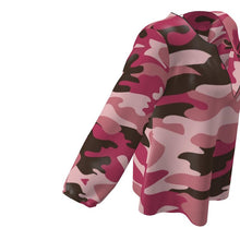 Load image into Gallery viewer, Pink Camouflage Womens Blouse by The Photo Access