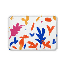 Load image into Gallery viewer, Abstract Leaf & Plant Leather Card Case by The Photo Access