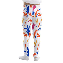 Load image into Gallery viewer, Abstract Leaf & Plant Girls Leggings by The Photo Access
