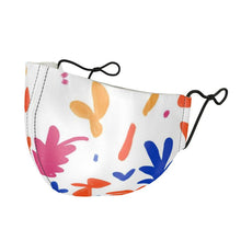 Cargar imagen en el visor de la galería, Abstract Leaf & Plant Silk Face Masks by The Photo Access