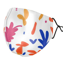 Cargar imagen en el visor de la galería, Abstract Leaf & Plant Silk Face Masks by The Photo Access