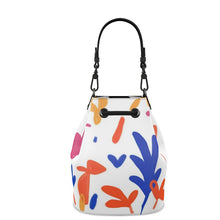 Load image into Gallery viewer, Abstract Leaf & Plant Bucket Bag by The Photo Access