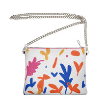 Load image into Gallery viewer, Abstract Leaf & Plant Crossbody Bag With Chain by The Photo Access