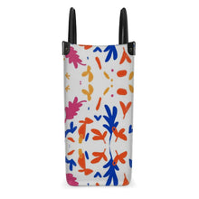 Load image into Gallery viewer, Abstract Leaf & Plant Leather Shopper Bag by The Photo Access