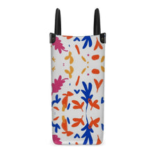 Load image into Gallery viewer, Abstract Leaf & Plant Leather Shopper Bag by The Photo Access