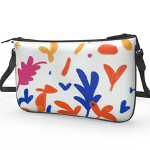 Load image into Gallery viewer, Abstract Leaf & Plant Pochette Double Zip Bag by The Photo Access