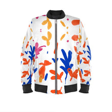 Load image into Gallery viewer, Abstract Leaf & Plant Mens Bomber Jacket by The Photo Access