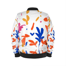 Load image into Gallery viewer, Abstract Leaf & Plant Mens Bomber Jacket by The Photo Access