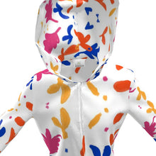 Загрузить изображение в средство просмотра галереи, Abstract Leaf & Plant Womens Hooded Rain Mac by The Photo Access