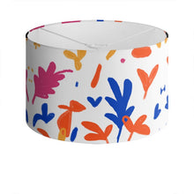 Загрузить изображение в средство просмотра галереи, Abstract Leaf & Plant Drum Lamp Shade by The Photo Access