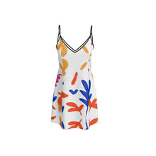 Load image into Gallery viewer, Abstract Leaf & Plant Slip Dress by The Photo Access