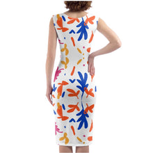Load image into Gallery viewer, Abstract Leaf & Plant Bodycon Dress by The Photo Access