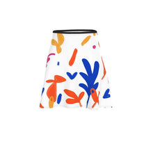 Load image into Gallery viewer, Abstract Leaf & Plant Flared Skirt by The Photo Access