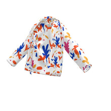 Load image into Gallery viewer, Abstract Leaf & Plant Wrap Blazer by The Photo Access