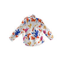 Load image into Gallery viewer, Abstract Leaf & Plant Wrap Blazer by The Photo Access