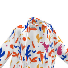 Load image into Gallery viewer, Abstract Leaf & Plant Wrap Blazer by The Photo Access