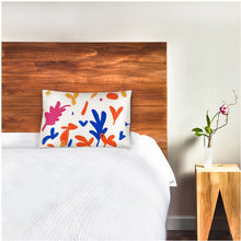 Cargar imagen en el visor de la galería, Abstract Leaf & Plant Silk Pillow Case by The Photo Access