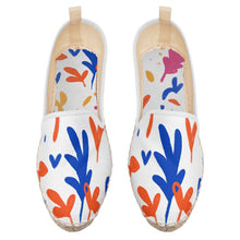 Load image into Gallery viewer, Abstract Leaf & Plant Loafer Espadrilles by The Photo Access