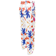 Load image into Gallery viewer, Abstract Leaf & Plant Mens Silk Pajama Bottoms by The Photo Access