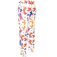 Load image into Gallery viewer, Abstract Leaf & Plant Mens Silk Pajama Bottoms by The Photo Access