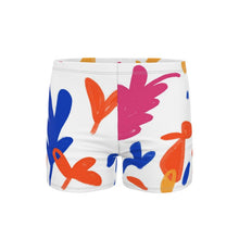 Load image into Gallery viewer, Abstract Leaf & Plant Swimming Trunks by The Photo Access