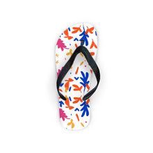 Load image into Gallery viewer, Abstract Leaf & Plant Flip Flops by The Photo Access