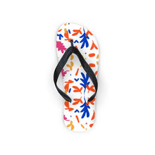 Load image into Gallery viewer, Abstract Leaf & Plant Flip Flops by The Photo Access