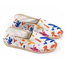 Load image into Gallery viewer, Abstract Leaf & Plant Espadrilles by The Photo Access