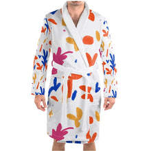 गैलरी व्यूवर में इमेज लोड करें, Abstract Leaf & Plant Bathrobe by The Photo Access