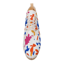 将图片加载到图库查看器,Abstract Leaf & Plant Hi Top Espadrilles by The Photo Access