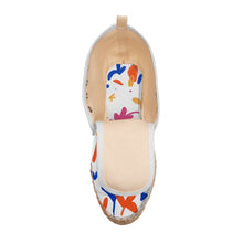将图片加载到图库查看器,Abstract Leaf & Plant Hi Top Espadrilles by The Photo Access