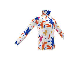 Load image into Gallery viewer, Abstract Leaf & Plant Mens Slim Fit Roll Neck by The Photo Access