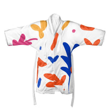 Load image into Gallery viewer, Abstract Leaf & Plant Kimono by The Photo Access