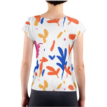 Load image into Gallery viewer, Abstract Leaf & Plant Ladies T-Shirt by The Photo Access