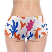 Load image into Gallery viewer, Abstract Leaf & Plant Hot Pants by The Photo Access