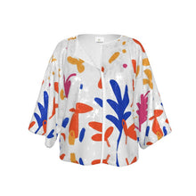 Load image into Gallery viewer, Abstract Leaf & Plant Kimono Jacket by The Photo Access