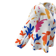 Load image into Gallery viewer, Abstract Leaf & Plant Womens Blouse by The Photo Access