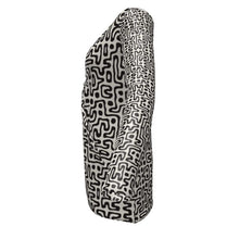 Load image into Gallery viewer, Hand Drawn Labyrinth Ladies Cardigan With Pockets by The Photo Access