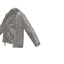 Load image into Gallery viewer, Hand Drawn Labyrinth Wrap Blazer by The Photo Access