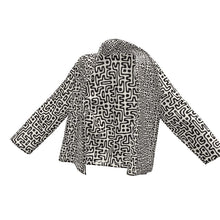Load image into Gallery viewer, Hand Drawn Labyrinth Wrap Blazer by The Photo Access
