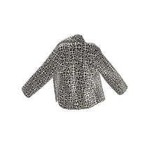 Load image into Gallery viewer, Hand Drawn Labyrinth Wrap Blazer by The Photo Access