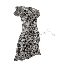 Load image into Gallery viewer, Hand Drawn Labyrinth Tea Dress by The Photo Access