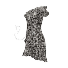 Load image into Gallery viewer, Hand Drawn Labyrinth Tea Dress by The Photo Access