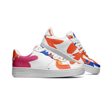 Load image into Gallery viewer, Abstract Leaf & Plant Unisex Low Top Leather Sneakers by The Photo Access