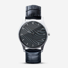 Load image into Gallery viewer, Dark Scales Classic Fashion Unisex Print Silver Quartz Watch by The Photo Access