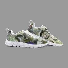 गैलरी व्यूवर में इमेज लोड करें, Abstract Fluid Lines of Movement Muted Tones Unisex Lightweight Sneaker Athletic Sneakers by The Photo Access