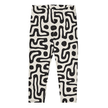 Load image into Gallery viewer, Hand Drawn Labyrinth Capri Leggings by The Photo Access
