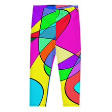 Load image into Gallery viewer, Museum Colour Art Capri Leggings by The Photo Access