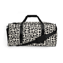 Load image into Gallery viewer, Hand Drawn Labyrinth 100% Polyester Duffle Bag by The Photo Access